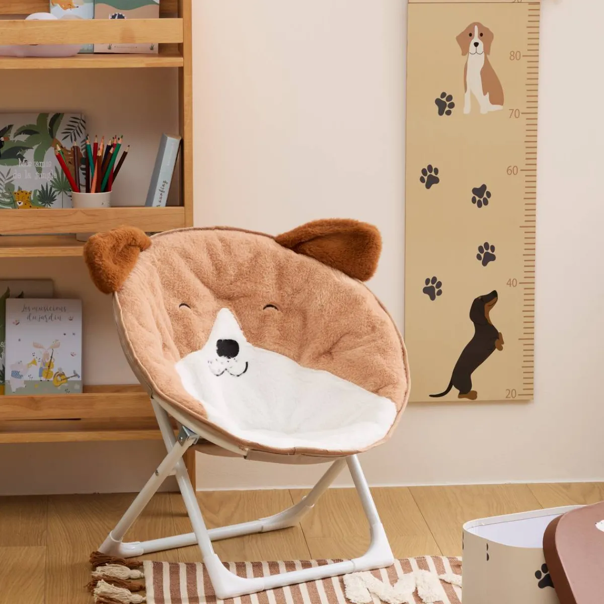 Atmosphera Chaises, Fauteuils*Fauteuil pliant enfant "Falten" Motifs