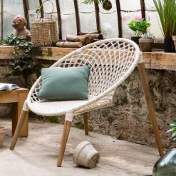Atmosphera Fauteuils*Fauteuil "Raina" Marron
