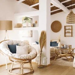 Atmosphera Fauteuils|Voir Tout *Fauteuil "Seram" Marron