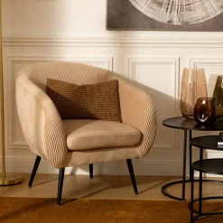 Atmosphera Fauteuils*Fauteuil "Solaro" Beige