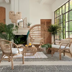 Atmosphera Fauteuils|Fauteuils En Rotin*Fauteuil 