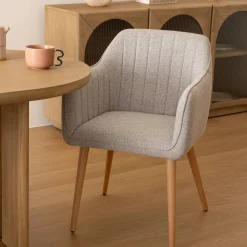 Atmosphera Chaises, Fauteuils De Table|Fauteuils De Table*Fauteuil "Visoca" Ambre