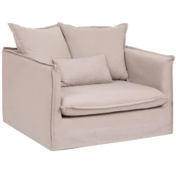 Atmosphera Fauteuils*Fauteuil XL "Odilon" Blanc