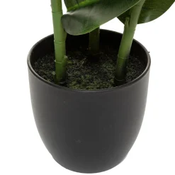 Atmosphera Plantes Artificielles*Ficus robusta artificiel H120 cm Vert