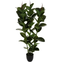 Atmosphera Plantes Artificielles*Ficus robusta artificiel H120 cm Vert