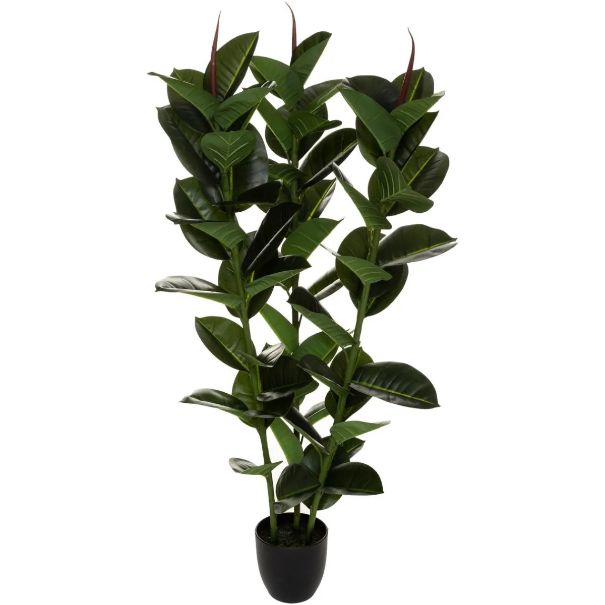 Atmosphera Plantes Artificielles*Ficus robusta artificiel H120 cm Vert