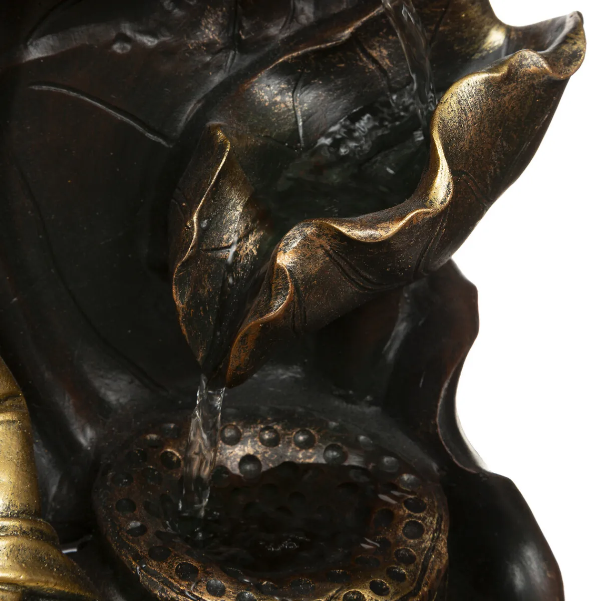 Atmosphera Statuettes, Figurines*Fontaine "Kalyani" Doré