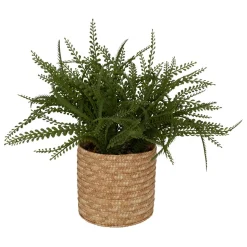 Atmosphera Plantes Artificielles*Fougère artificielle en pot "Clemy" Vert