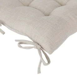 Atmosphera Galettes De Chaise*Galette de chaise "Clem" Blancivoire