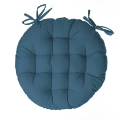 Atmosphera Galettes De Chaise*Galette de chaise ronde Bleu