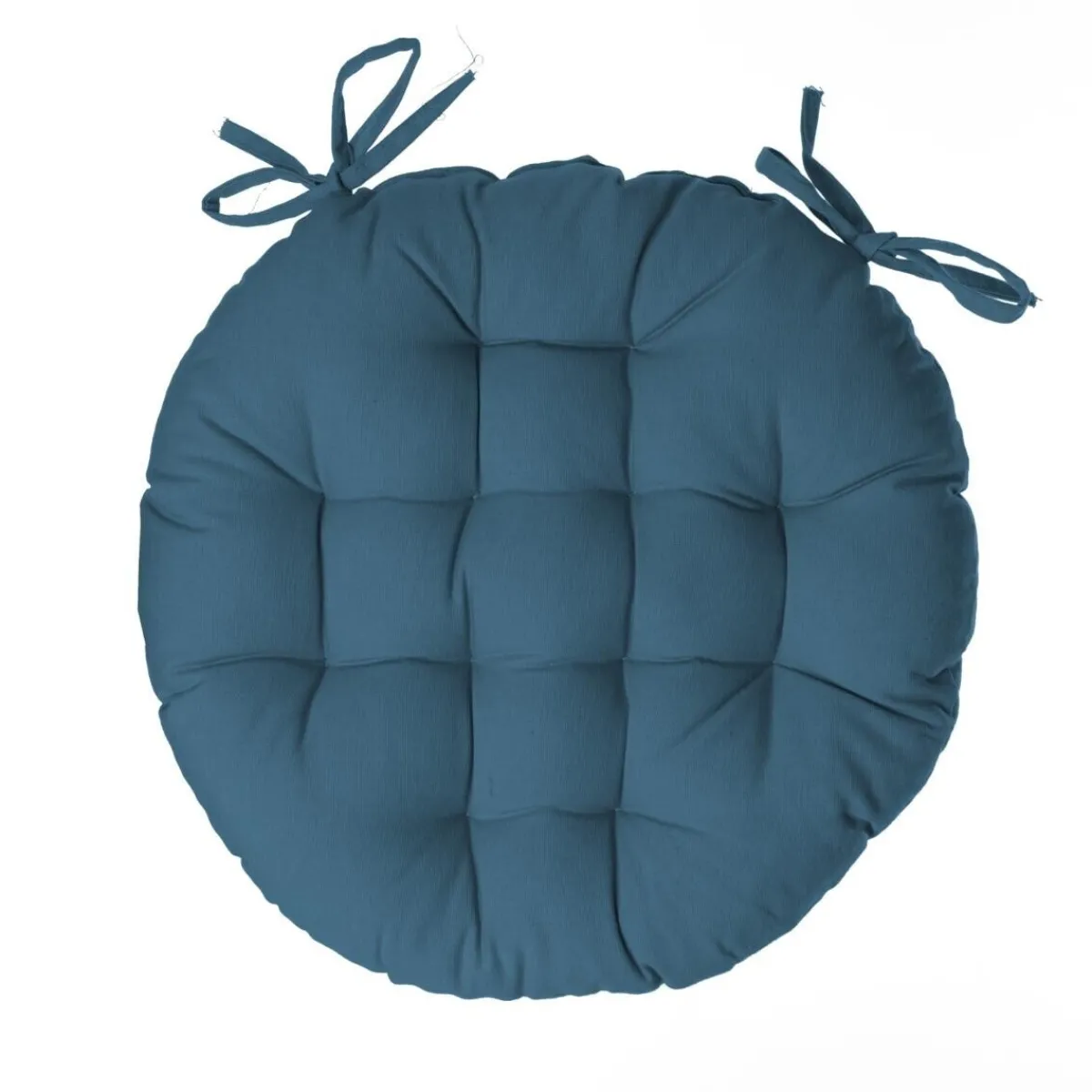 Atmosphera Galettes De Chaise*Galette de chaise ronde Bleu