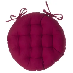 Atmosphera Galettes De Chaise*Galette de chaise ronde Jaune