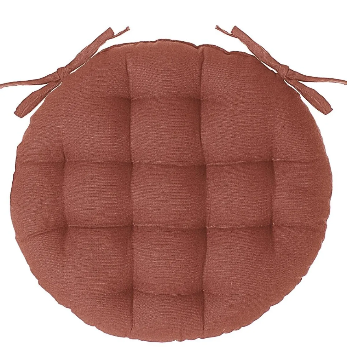 Atmosphera Galettes De Chaise*Galette de chaise ronde Blancivoire