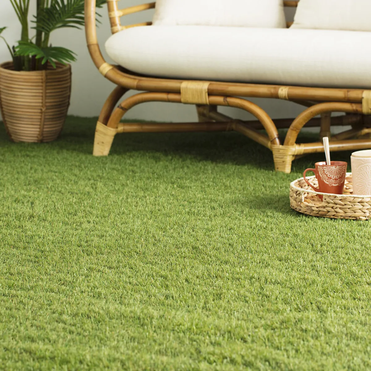Atmosphera Plantes Artificielles*Gazon artificiel premium Vert