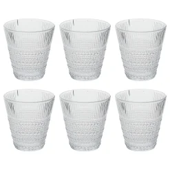Atmosphera Verres À Eau*Gobelet bas  "Joa" Transparent