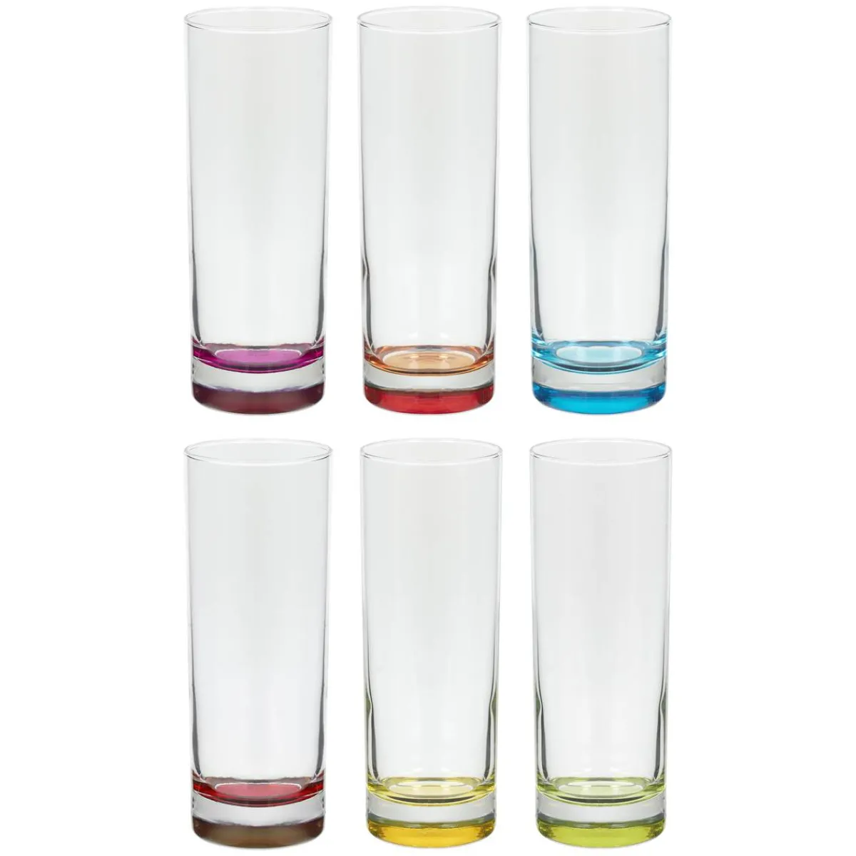 Atmosphera Verres À Eau*Gobelet haut "Colori'Eau" Transparent
