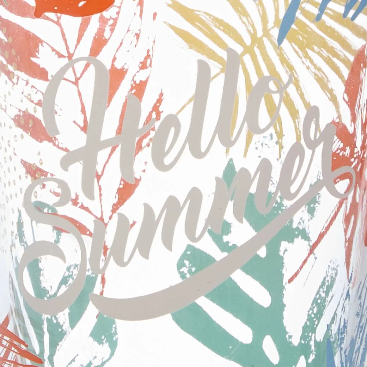 Atmosphera Verres À Eau|Art De La Table D'Extérieur*Gobelet haut "Hello Summer" NoiretBlanc