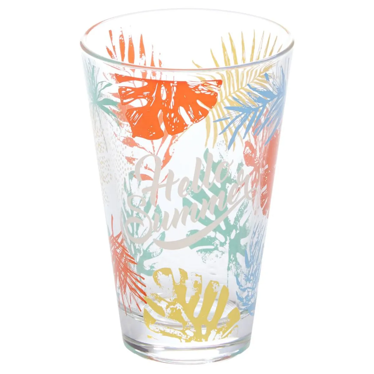 Atmosphera Verres À Eau|Art De La Table D'Extérieur*Gobelet haut "Hello Summer" NoiretBlanc