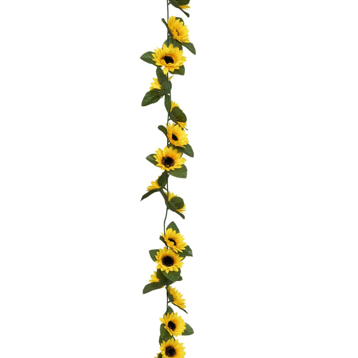 Atmosphera Fleurs Artificielles*Guirlande de tournesols artificiels "Naki" Blanc