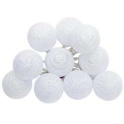 Atmosphera Guirlandes, Boîtes Lumineuses|Guirlandes*Guirlande LED 10 boules, pile Multicolore