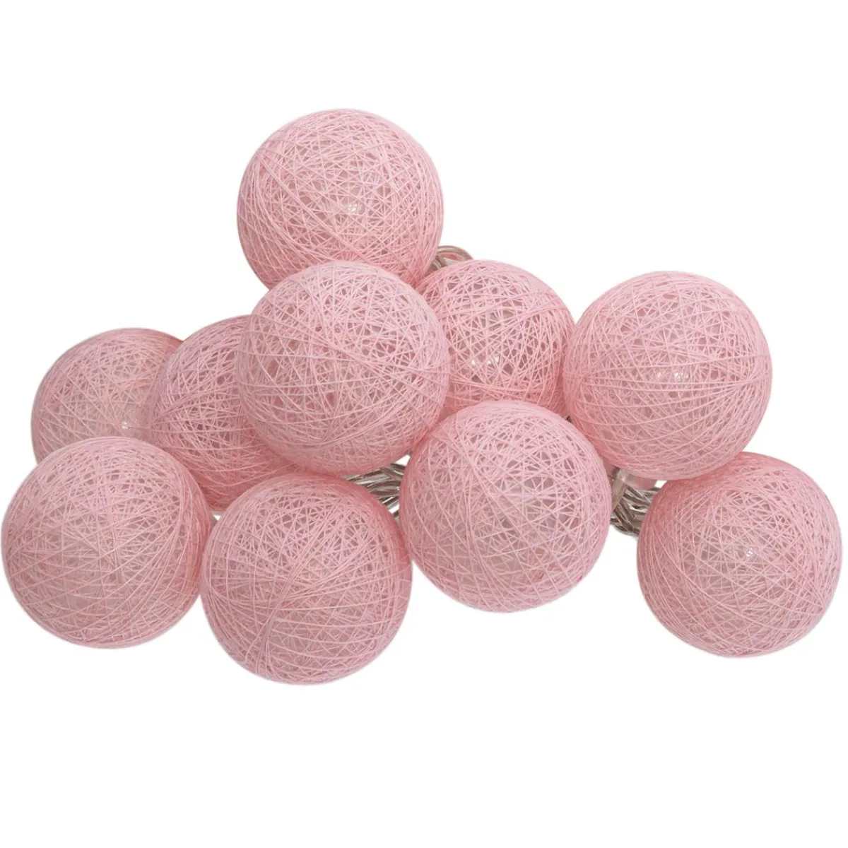 Atmosphera Guirlandes, Boîtes Lumineuses|Guirlandes*Guirlande LED 10 boules, pile Vertcéladon