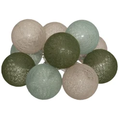 Atmosphera Guirlandes, Boîtes Lumineuses|Guirlandes*Guirlande LED 10 boules, pile Modèle1