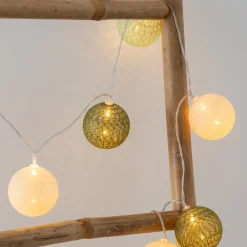 Atmosphera Guirlandes, Boîtes Lumineuses|Guirlandes*Guirlande LED 10 boules, pile Modèle1