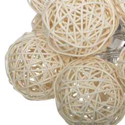 Atmosphera Guirlandes, Boîtes Lumineuses|Guirlandes*Guirlande LED 10 boules, pile Blanc