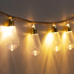 Atmosphera Guirlandes, Boîtes Lumineuses|Guirlandes*Guirlande LED 10 boules, pile Rose