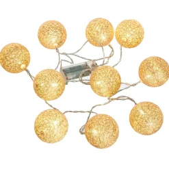 Atmosphera Luminaires*Guirlande LED enfant "Glitter" Marron