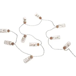 Atmosphera Guirlandes, Boîtes Lumineuses|Guirlandes*Guirlande LED 10 fleurs, pile Terracotta