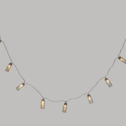 Atmosphera Guirlandes, Boîtes Lumineuses|Guirlandes*Guirlande LED 10 fleurs, pile Terracotta