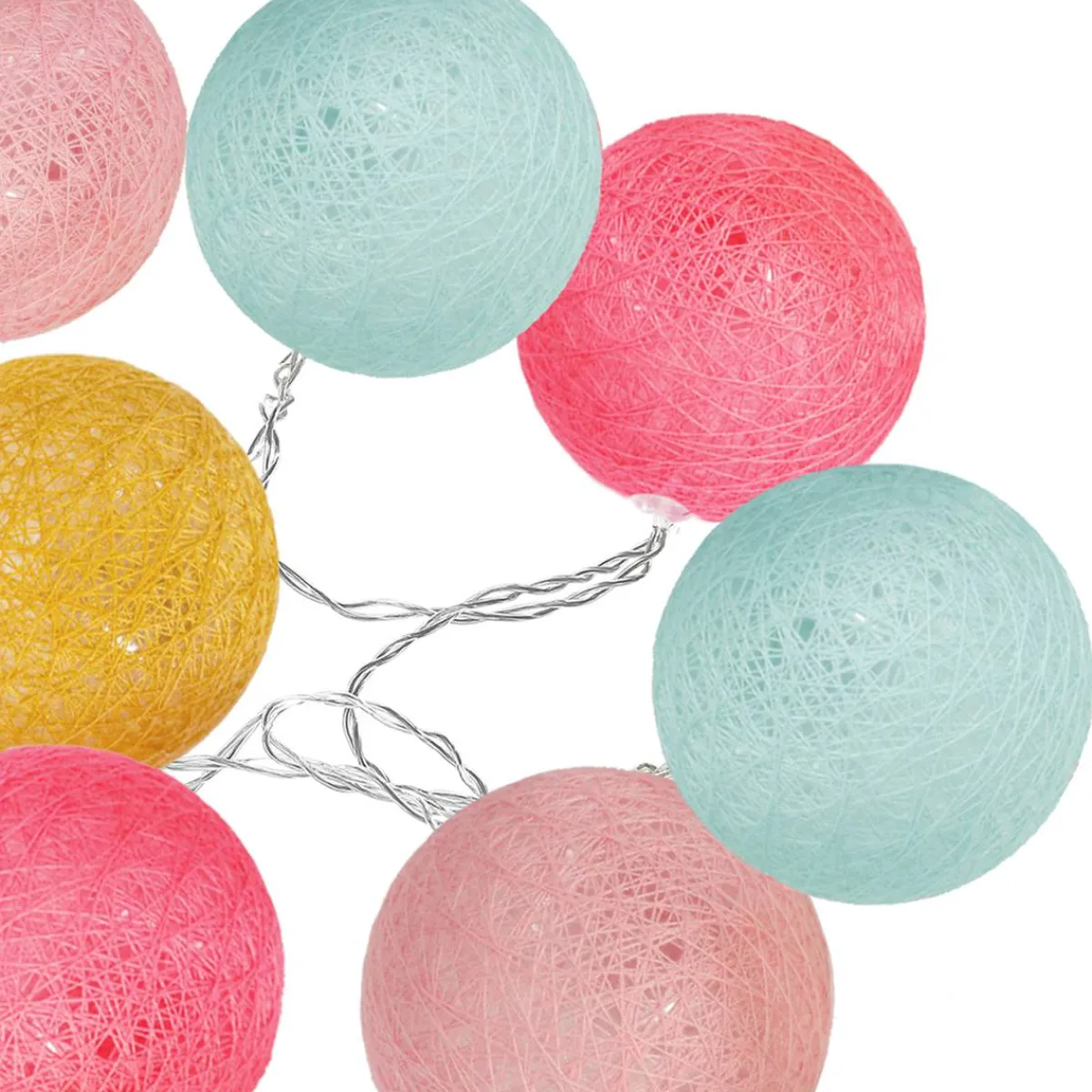 Atmosphera Lampes Solaires|Guirlandes*Guirlande lumineuse d'extérieur solaire Ambredroit