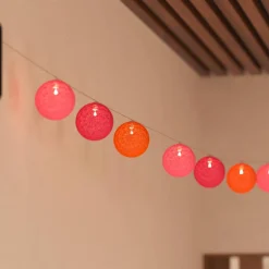 Atmosphera Lampes Solaires|Guirlandes*Guirlande lumineuse d'extérieur solaire Ambredroit