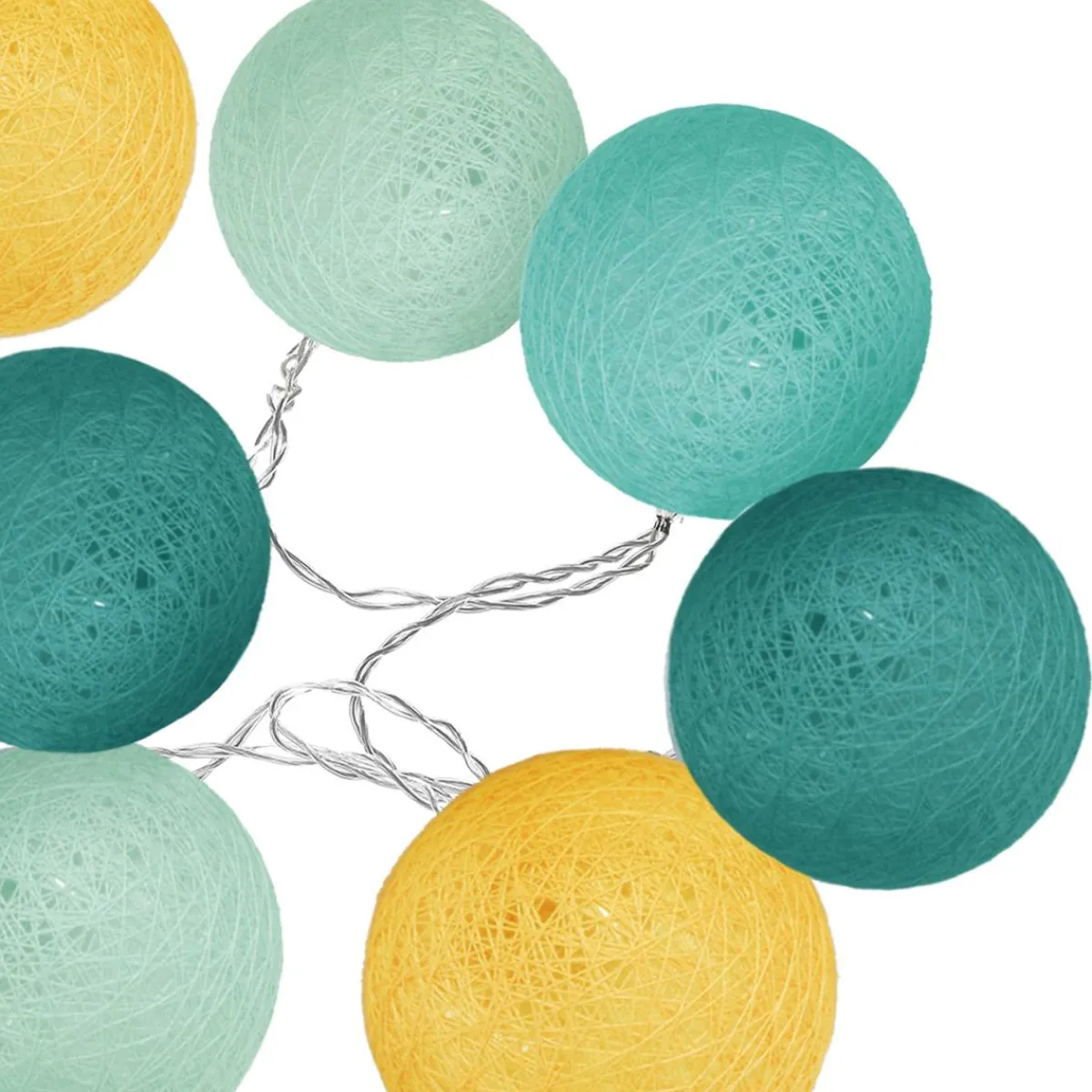 Atmosphera Lampes Solaires|Guirlandes*Guirlande lumineuse d'extérieur solaire Ambredroit