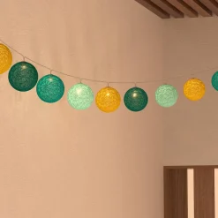 Atmosphera Lampes Solaires|Guirlandes*Guirlande lumineuse d'extérieur solaire Ambredroit