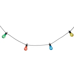 Atmosphera Lampes D'Extérieur|Guirlandes*Guirlande lumineuse d'extérieur solaire Multicolore Beige