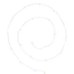 Atmosphera Guirlandes, Boîtes Lumineuses|Guirlandes*Guirlande 20 microLED à pile Modèle1