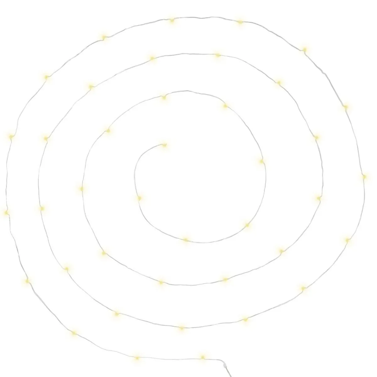 Atmosphera Guirlandes, Boîtes Lumineuses|Guirlandes*Guirlandes 40 microLED à pile Modèle1