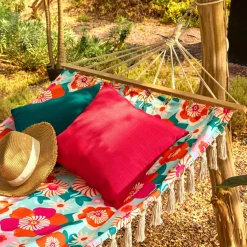 Atmosphera Mobilier D'Extérieur*Hamac à suspendre "Bloomorama" Vertolive