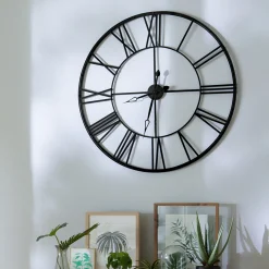 Atmosphera Horloges*Horloge "Andras" métal Marron