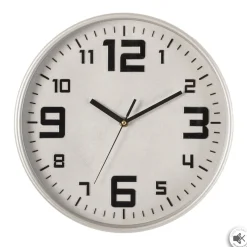 Atmosphera Horloges*Horloge argent "Elian" ModèleA