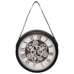 Atmosphera Horloges*Horloge avec lanière "Peter" Noir