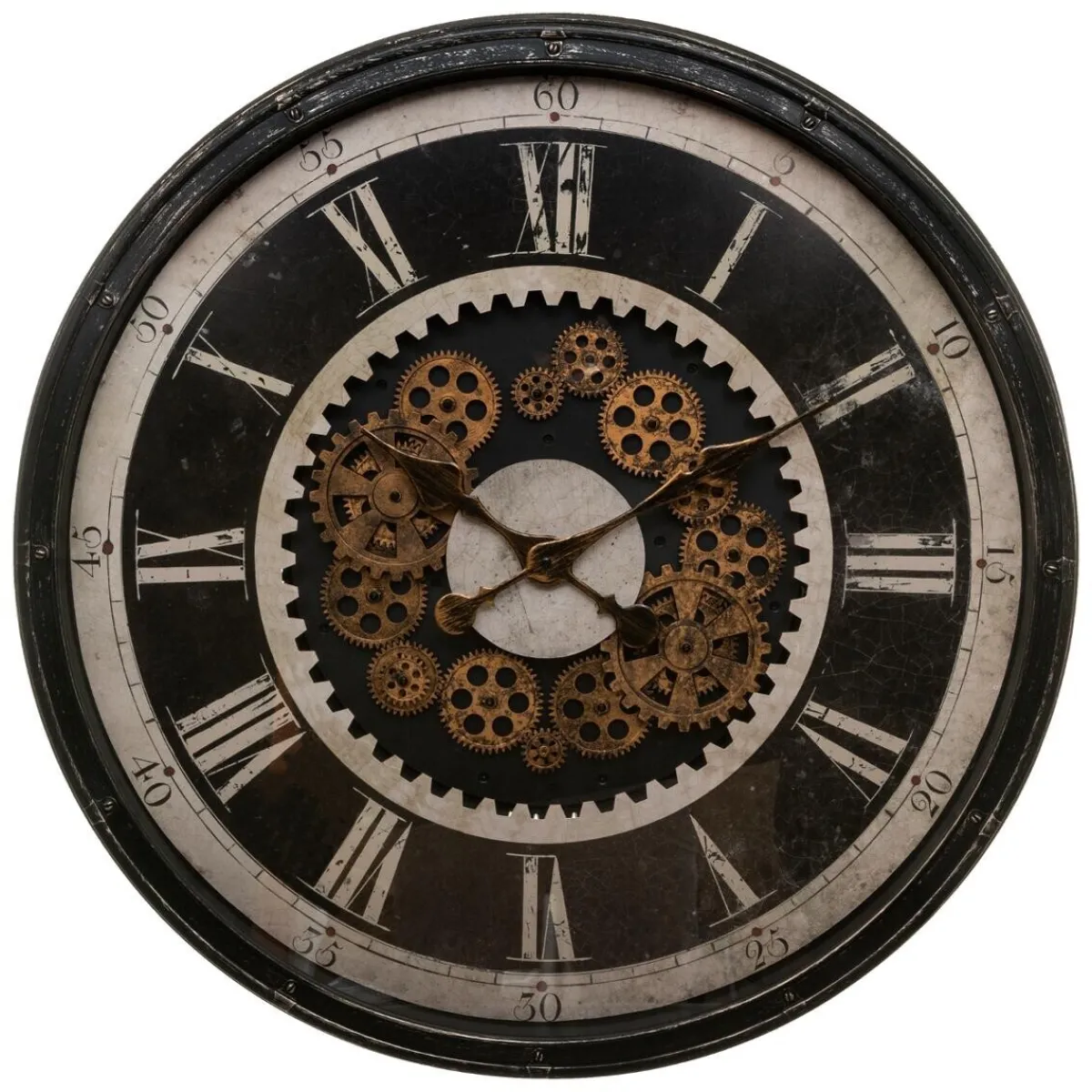 Atmosphera Horloges*Horloge "Charly" MarronTonka