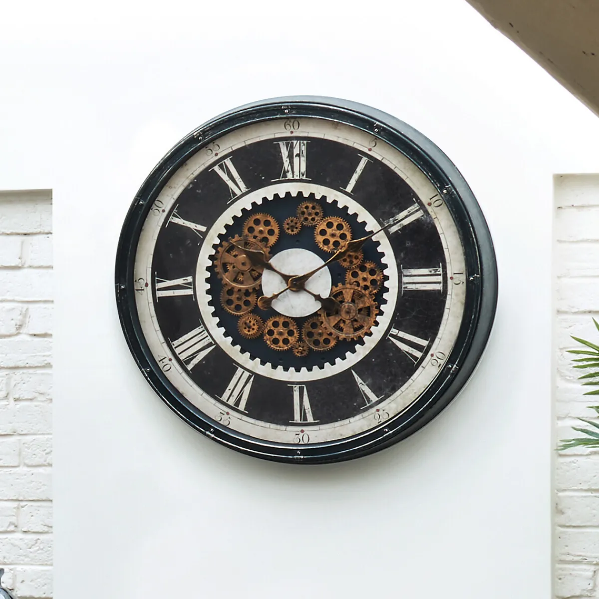 Atmosphera Horloges*Horloge "Charly" MarronTonka