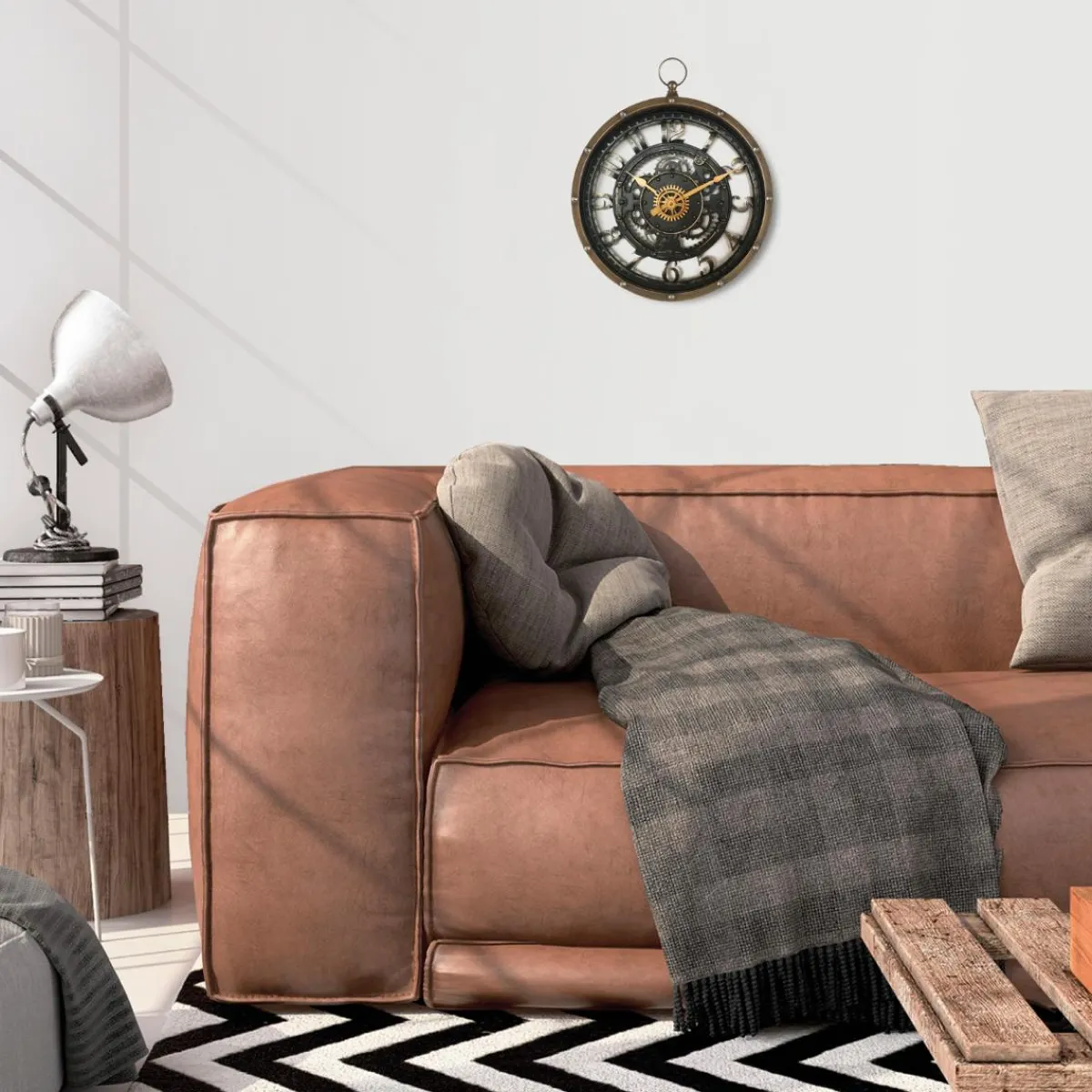 Atmosphera Horloges*Horloge "Liliana" Beige