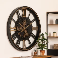 Atmosphera Horloges*Horloge mécanique "Clark" Vert