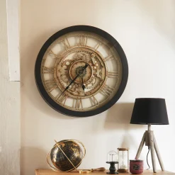 Atmosphera Horloges*Horloge mécanique "Ivy" Vert