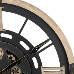 Atmosphera Horloges*Horloge mécanique "Kent" Marron