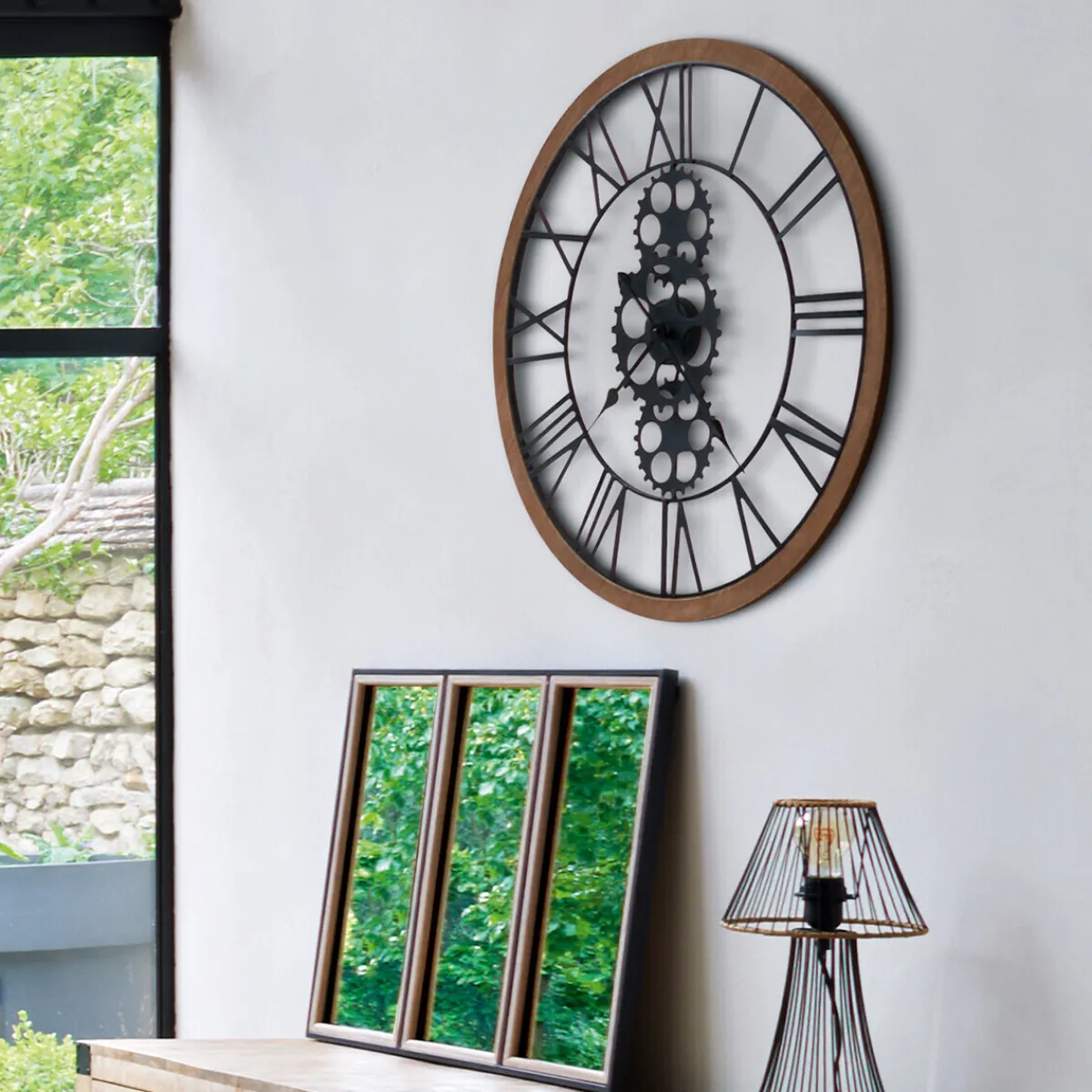 Atmosphera Horloges*Horloge mécanique "Maelo" Beigelin